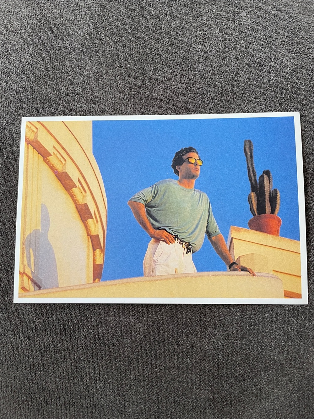Vintage New West Skinscent Pour Homme Postcard 5x7